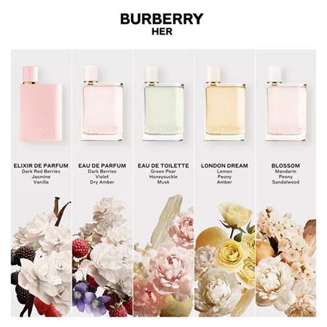 burberry her london notes|Burberry London original.